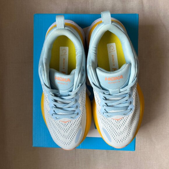 Hoka One One Women's Bondi 8 Wide Sneakers - Picture 1 of 7